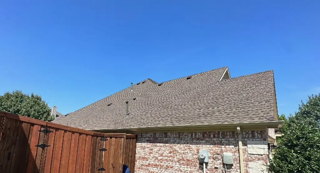 Completed roof replacement project in North Caldwell